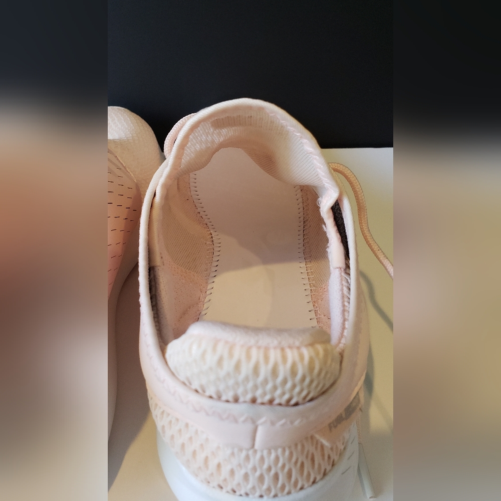 New Balance Women's Blush Pink Mesh Sneakers - Picture 11 of 13